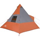 Šator tipi za kampiranje za 7 osoba narančasti vodootporni | shoptok.hr