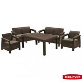  Baštenska garnitura corfu fiesta set braon - topla taupe | ePonuda.com
