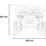  Auto na akumulator Pick-up Speed 900 4x4 - DVOSJED - crni | shoptok.hr