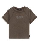 Vans Majica 'Claire Embellished Baby' temno rjava Cene