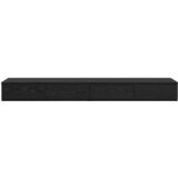  Ladice za krevet s ladicama Crni hrast 150 x 36,5 x 16,5 cm | shoptok.hr