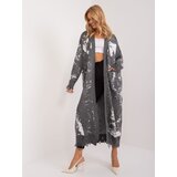 BADU Cardigan-BA-SW-14105.27-dark gray | Shoptok.si