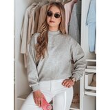 DStreet Bluza damska oversize z naszywką LOVASON szara Cene