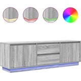 vidaXL TV ormarić s LED svjetlima boja hrasta 160,5x41x50 cm | shoptok.hr