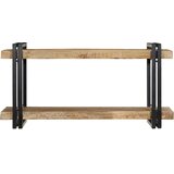  Zidna polica 90x33x45 cm Puno grubo drvo Mango | shoptok.hr
