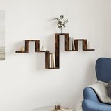  Zidna polica boja hrasta 104,5x10x43 cm od konstruiranog drva | shoptok.hr