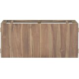 Furnova Stenska kopalniška omarica 90x39x40 cm trdna tikovina, (21948315) | Shoptok.si