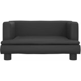 Krevet za pse crni 60 x 40 x 30 cm od umjetne kože | Eponuda.ba
