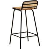  Barski stoli 4 kosi trden mangov les, (20699545) | Shoptok.si