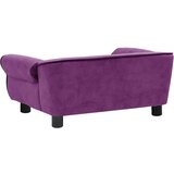 SOFA za pse bordo 72 x 45 x 30 cm plišana | Shoptok.si