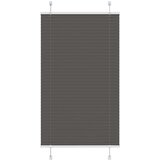 vidaXL Plisirana roleta crna 80x150 cm širina tkanine 79,4 cm | shoptok.hr