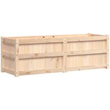  Vrtno cvetlično korito 150x50x50 cm trdna borovina | Shoptok.si