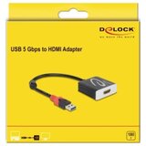 Delock 62736 USB 3.2 gen. 1 (USB 3.0) / HDMI adapterski kabel [1x USB 3.2 gen. 1 utičnica A (USB 3.0) - 1x ženski konekt | Eponuda.ba