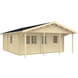 Male kuće Drvena kuća PADOVA 595 × 595 cm – bez završnog krovnog pokrova | shoptok.hr