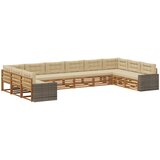  Setovi sofa 10 kom. Čvrsto drvo akacije | shoptok.hr