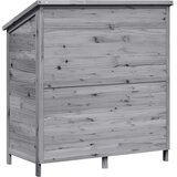  Vrtna Šupa Siva 106 x 56 x 113,5 cm Konstruirano drvo | shoptok.hr