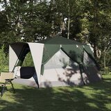  Kabinska šator za 7 osoba s krovom Zelena 400 x 350 x 212 cm | Eponuda.ba