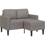 SOFA 2-sedežni kavč z ležiščem v obliki črke L taupe 125 cm tkanina, (21749688) | Shoptok.si