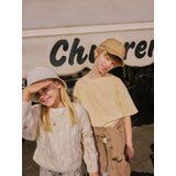 Reserved - Džemper iznošena izgleda - krem | shoptok.hr