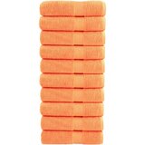 vidaXL Premium brisače SOLUND 10 kosov oranžna 70x140cm 600 g/m2 | Shoptok.si