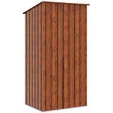  Vrtne šupe Smeđa 103 x 86 x 200 cm Metal | shoptok.hr