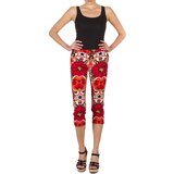 Manoush Hlače 3/4, 7/8 PANTALON POPPY Rdeča Cene