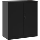 Ormarić za spise crni 79 x 40 x 90 cm čelični | shoptok.hr