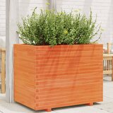 Maison Chic Vrtno cvetlično korito - Cvetlični Lonec voščeno rjavo 90x60x72 cm trdna borovina, (21788577) | Shoptok.si