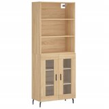  Visoka komoda hrasta sonome 69,5x34x180cm od konstruiranog drva | shoptok.hr