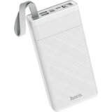 hoco. Punjač prijenosni sa lampom, Hoco j73, 30000mAh, 2A / 2A - J73 Powerful, White | Eponuda.ba