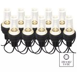  LED spoljni niz 10xLED/9,5 m IP44 hladno-bela | Eponuda.com