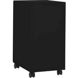vidaXL Premična arhivska omara črna 30x45x59 cm jeklo | Shoptok.si