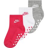 Nike Nogavice 'CORE FUTURA' siva / roza / bela | Shoptok.si