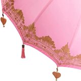 vidaXL balineški parasol ružičasta 180-190 cm pamuk, solidno drvo | shoptok.hr