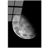 WALLXPERT dekorativna slika od kaljenog stakla moon (uv 200) 70 x 100cm