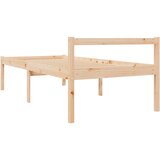  Krevet za starije osobe 75 x 190 cm mali od masivne borovine | shoptok.hr
