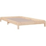  Složivi krevet 100 x 200 cm od masivne borovine | shoptok.hr