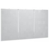 Magnetna bijela ploča sklopiva 120 x 80 x 1,7 cm aluminijska | shoptok.hr
