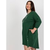 RELEVANCE Tunic-RV-TU-7505.15-dark green | Shoptok.si