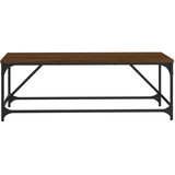  Stolić za kavu smeđa boja hrasta 100x50x35 cm konstruirano drvo | shoptok.hr