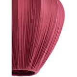 Light & Living Bordo rdeča viseča svetilka s tekstilnim senčilom ø 12 cm Verita – | Shoptok.si
