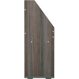  Stalak za dječje časopise sivi i hrast 71 x 30 x 78,5 cm drveni | shoptok.hr