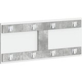  Uzglavlje montirano na zid ZWOLLE Betonska siva - Betonska siva 120 cm | shoptok.hr