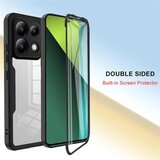 Techsuit ColorVerse 360 Series obojestranska zaščitna maska za Xiaomi Redmi Note 13 Pro 5G / Poco X6 – črna | Shoptok.si
