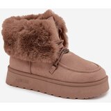 Big Star Ladies Snow Boots On Platform With Fur And Lacing | shoptok.hr