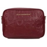 Lola Casademunt Torbe Basic Shoulder Bag Bordo Cene