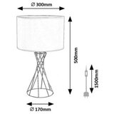 Rabalux NAMIZNA SVETILKA NIVRA 30/50 cm | Shoptok.si