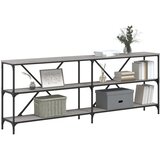  Konzolni stol boja hrasta sonome 200x30x75 cm od drva i željeza | Eponuda.com