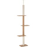 HOMESTAR Mačje drevo, nastavljiva višina do stropa, 43x27x228-260 cm, kaki, (5000228232) Cene