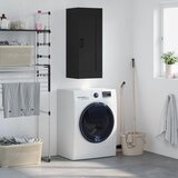 vidaXL Zidni ormarić crni 34 5 x 34 x 90 cm od konstruiranog drva Cijene